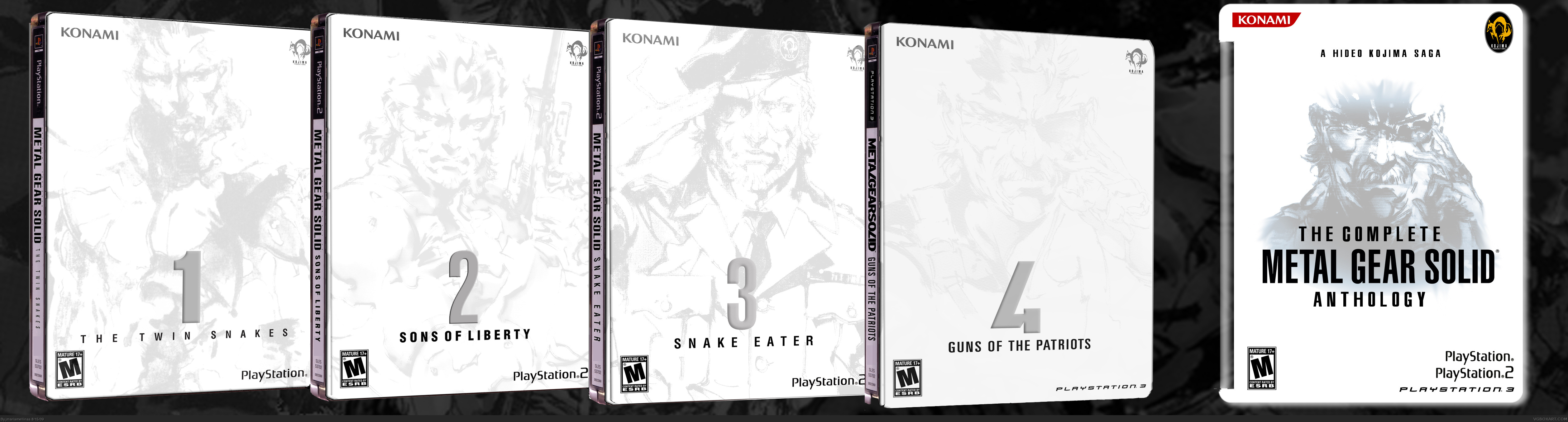 The Complete Metal Gear Anthology box cover