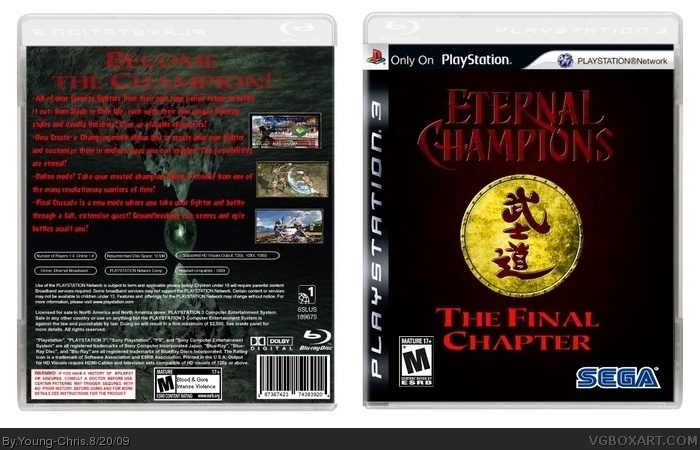Eternal Champions: The Final Chapter box art cover