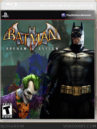 Batman: Arkham Asylum box cover