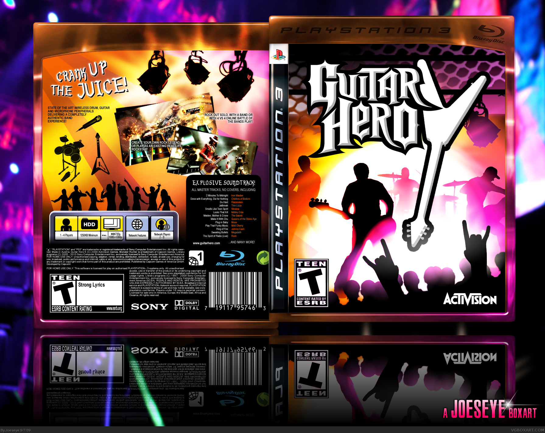 Guitar Hero 5 box cover