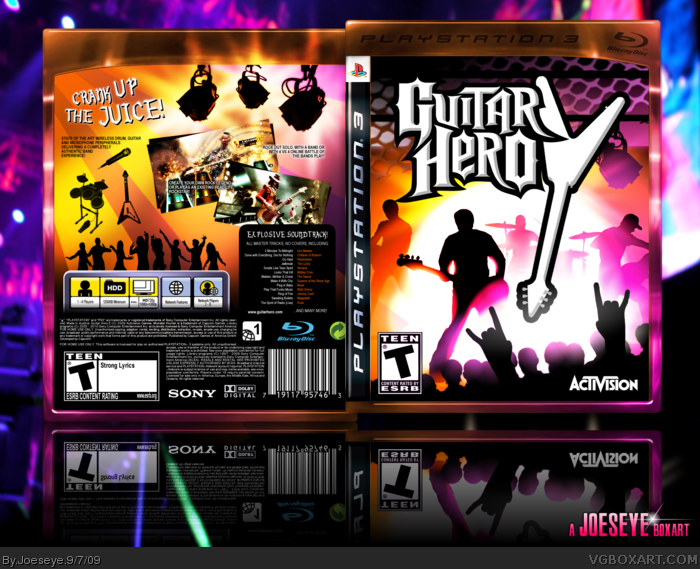 Guitar Hero 5 box art cover