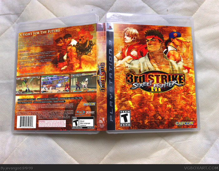 Street Fighter Third Strike box art cover