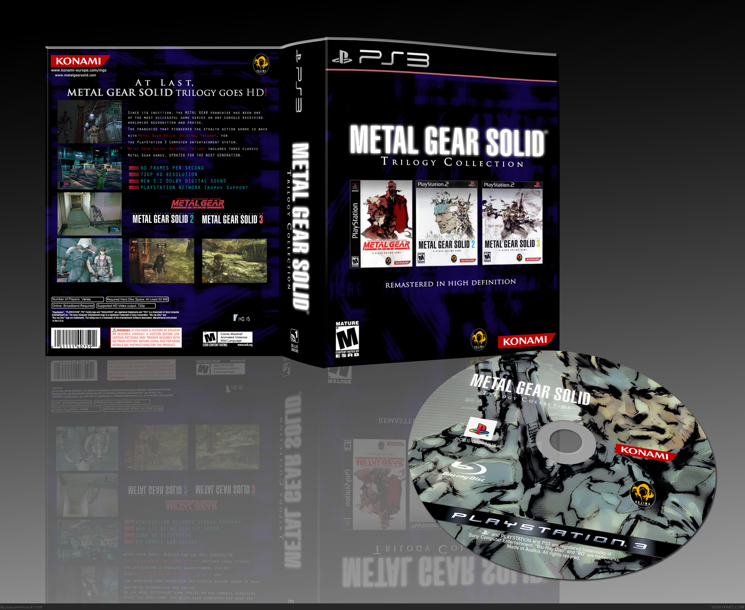 Metal Gear Solid: ORIGINAL TRILOGY box cover