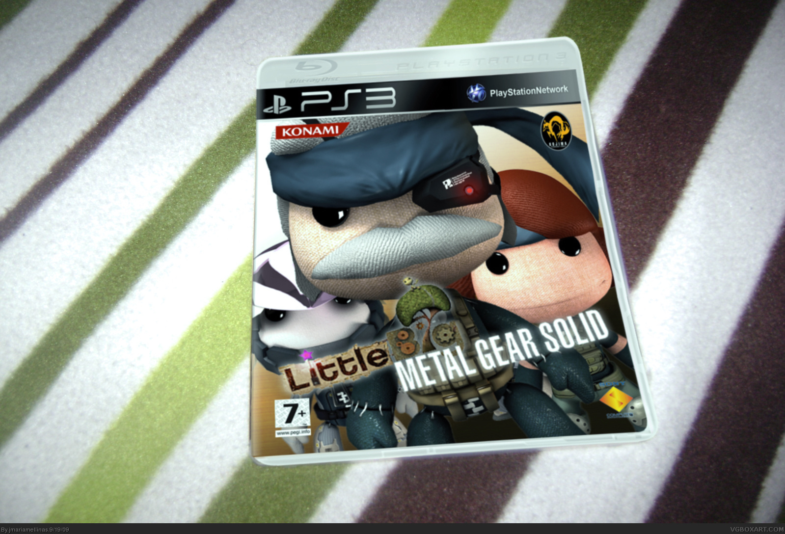Little Big Metal Gear Solid box cover