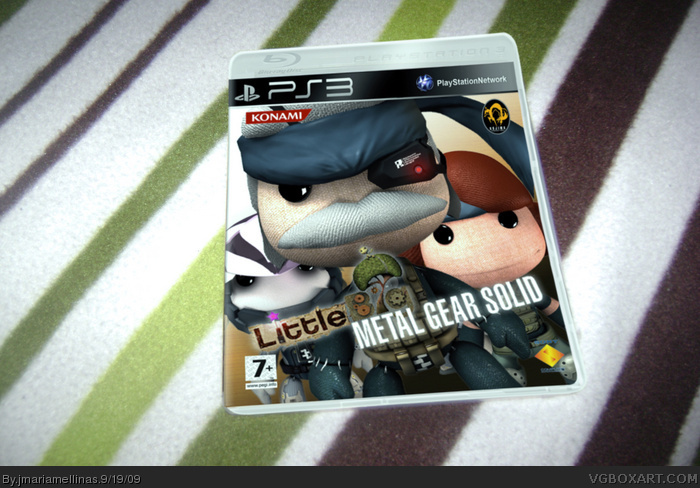 Little Big Metal Gear Solid box art cover