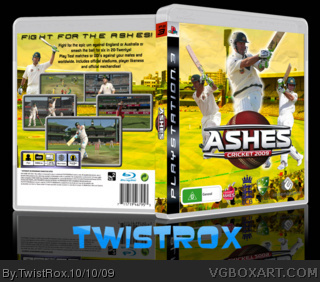Ashes Cricket 2009 box art cover