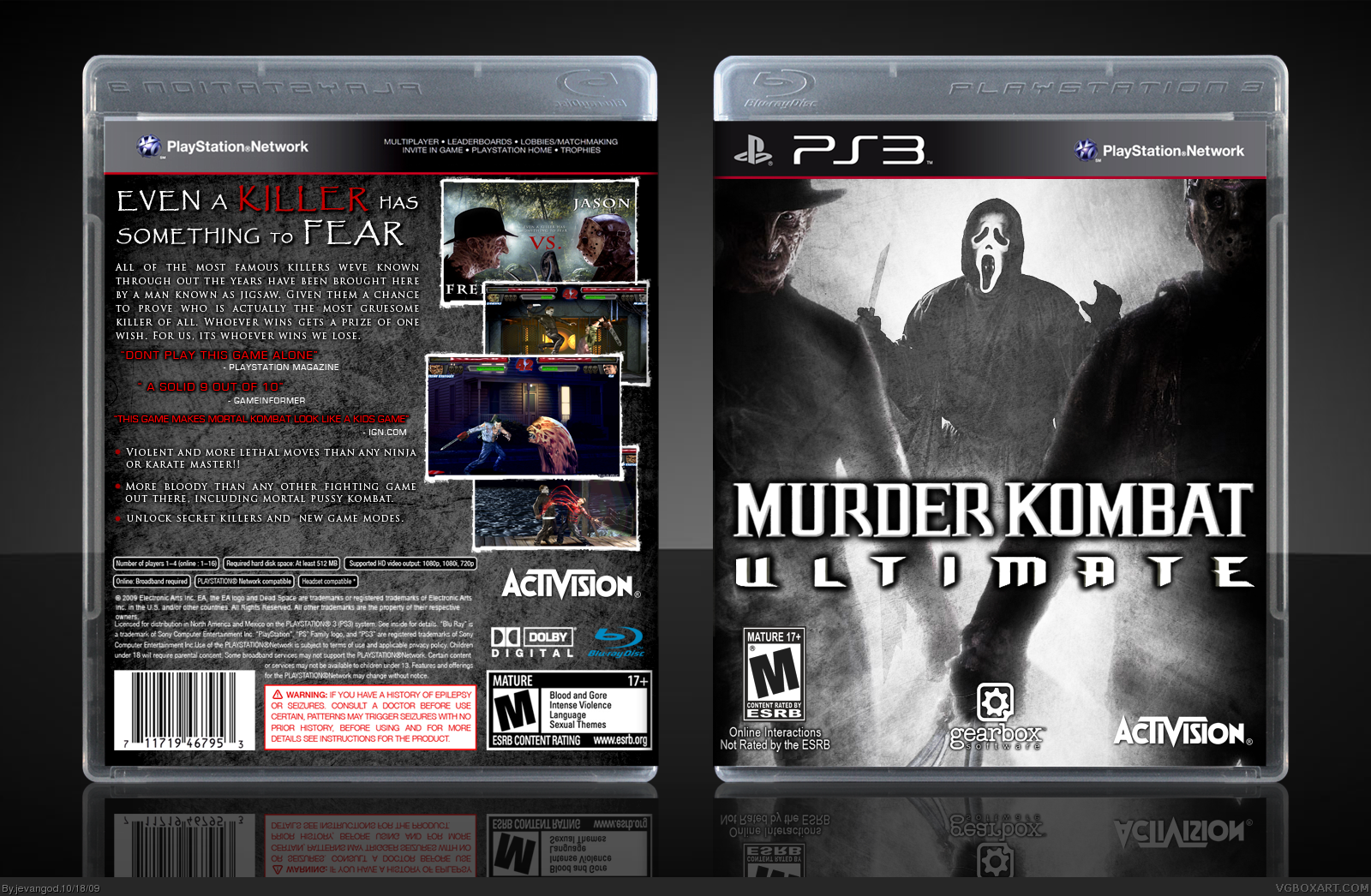 Murder Kombat Ultimate box cover
