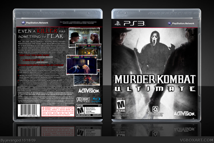 Murder Kombat Ultimate box art cover