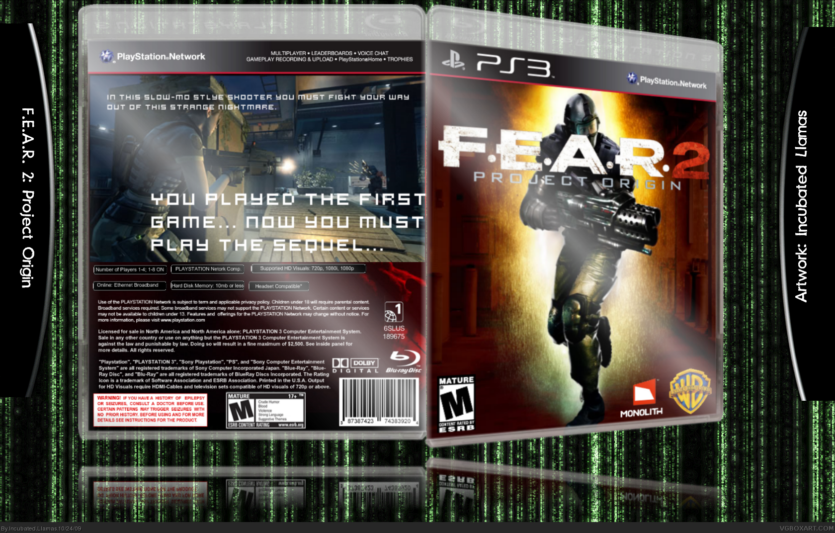 F.E.A.R. 2: Project Origin box cover