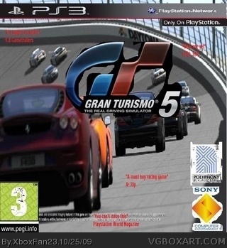 Gran Turismo 5 box cover