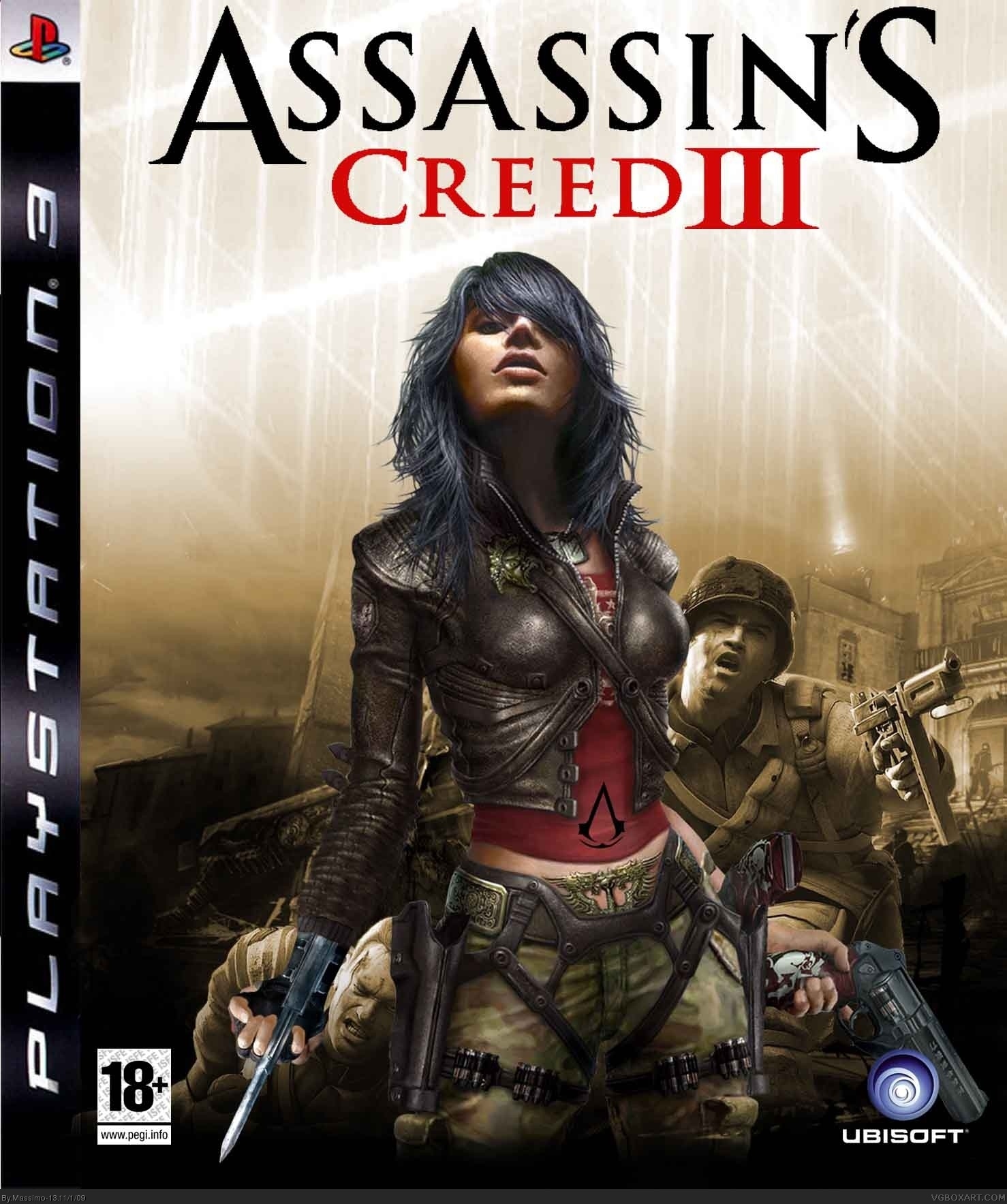 Assassins's creed III box cover
