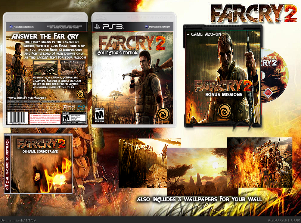 FarCry 2 Collectors Edition box cover