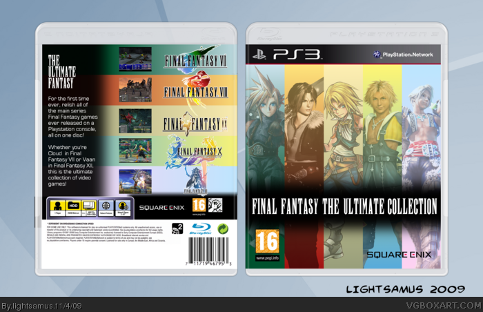 Final Fantasy: The Ultimate Collection box art cover