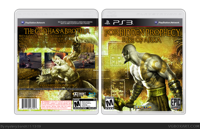 Forbidden Prophecy: Rise Of Arka box art cover