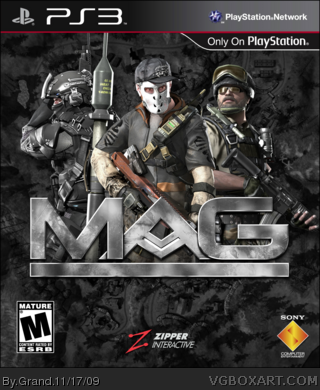MAG - Massive Action Game box art cover