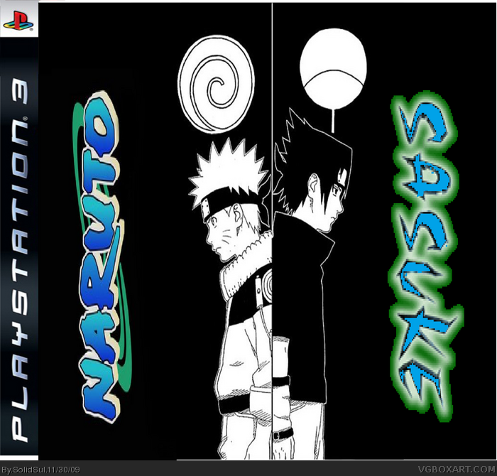 Naruto & Sasuke box art cover