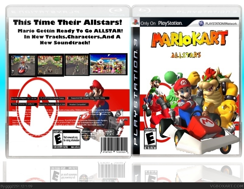 Mario Kart Allstars box cover