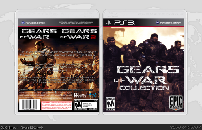 Gears Of War Collection box art cover