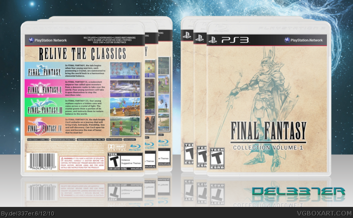 Final Fantasy Collection box art cover