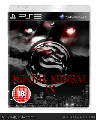 Mortal Kombat 9 box art cover