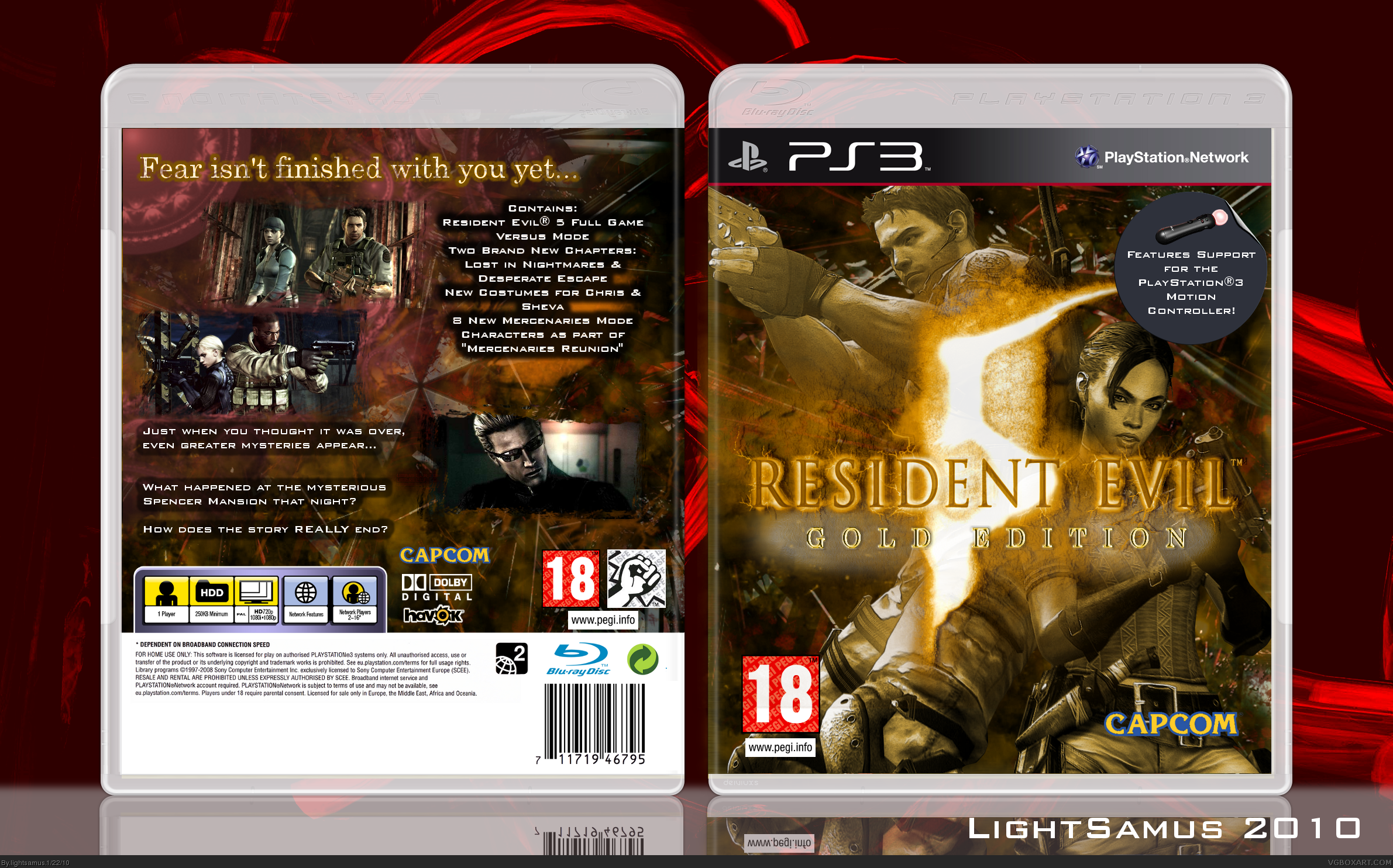 Resident Evil 5: Gold Edition box cover