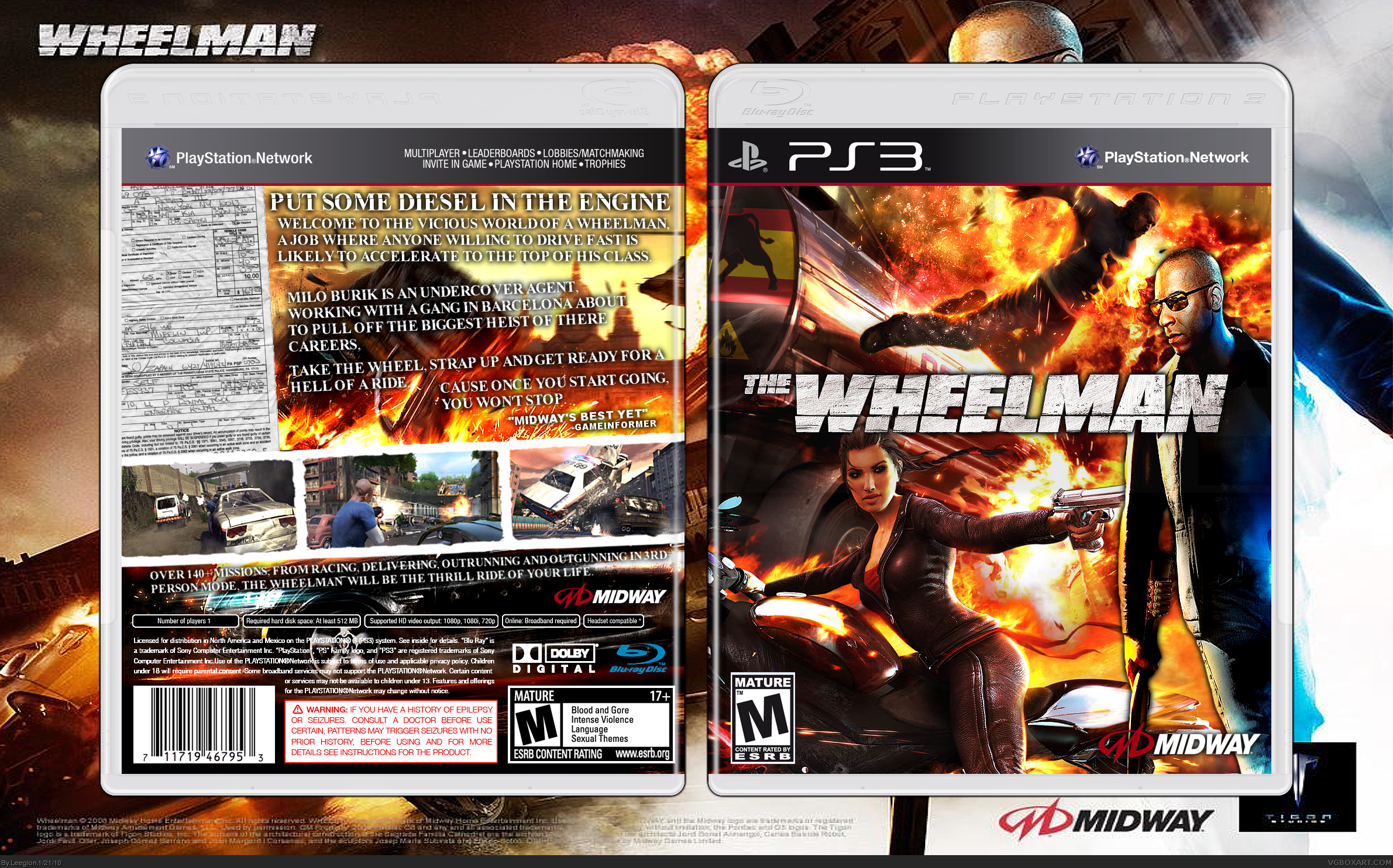 The Wheelman box cover