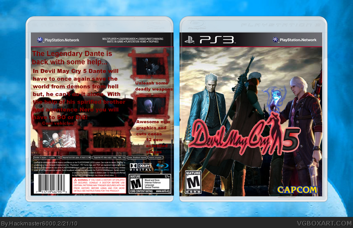 Devil May Cry 5 box art cover