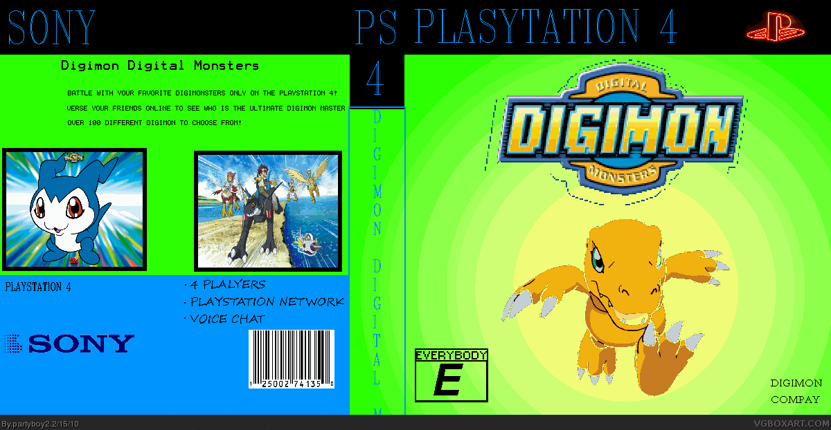 Digimon World box cover