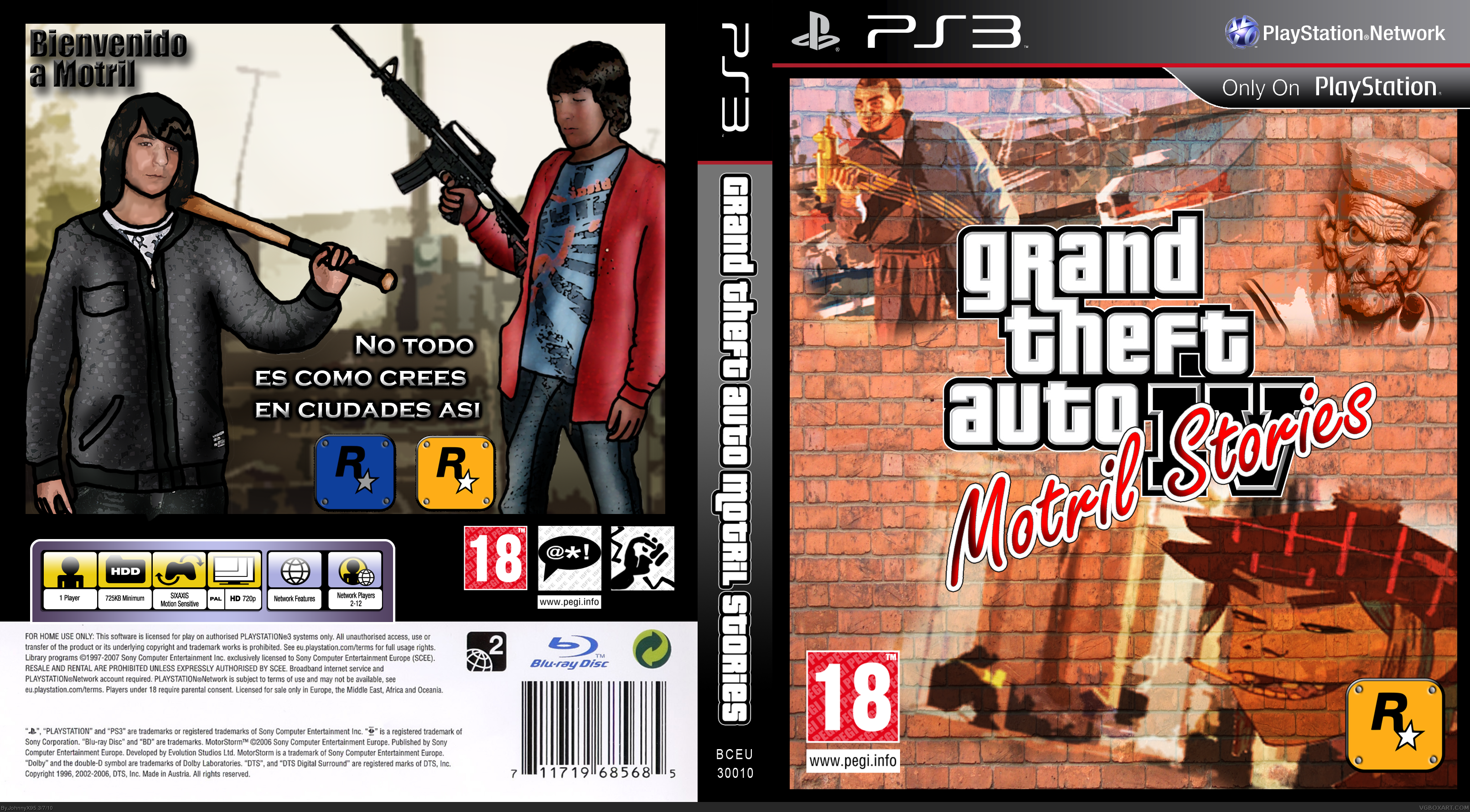 Grand Theft Auto Motril Stories box cover