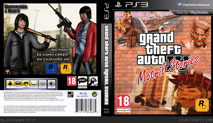 Grand Theft Auto Motril Stories box art cover