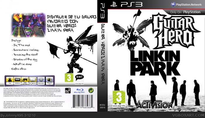 Guitar Hero: [Linkin Park] box art cover