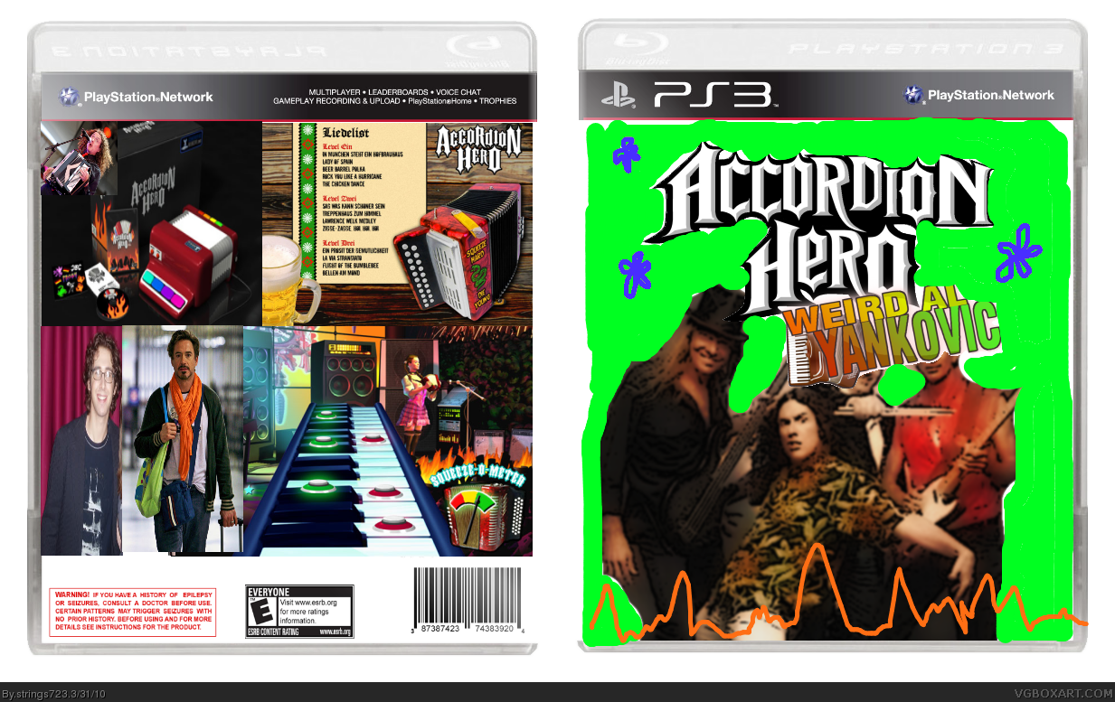 Accordion Hero box cover