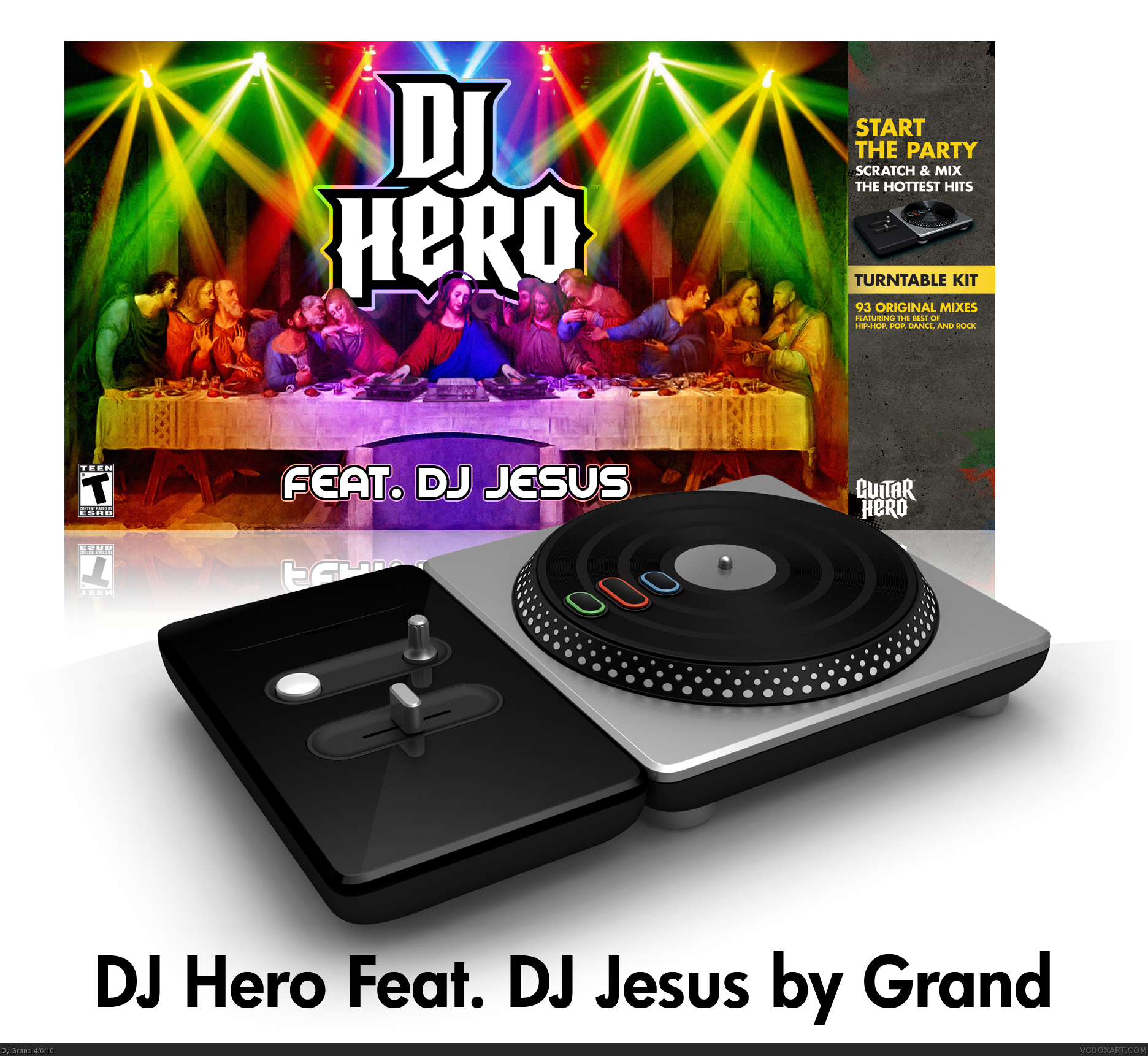 DJ Hero JC Edition box cover