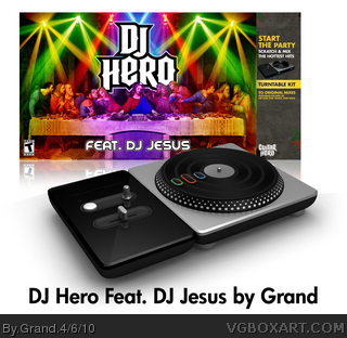 DJ Hero JC Edition box art cover