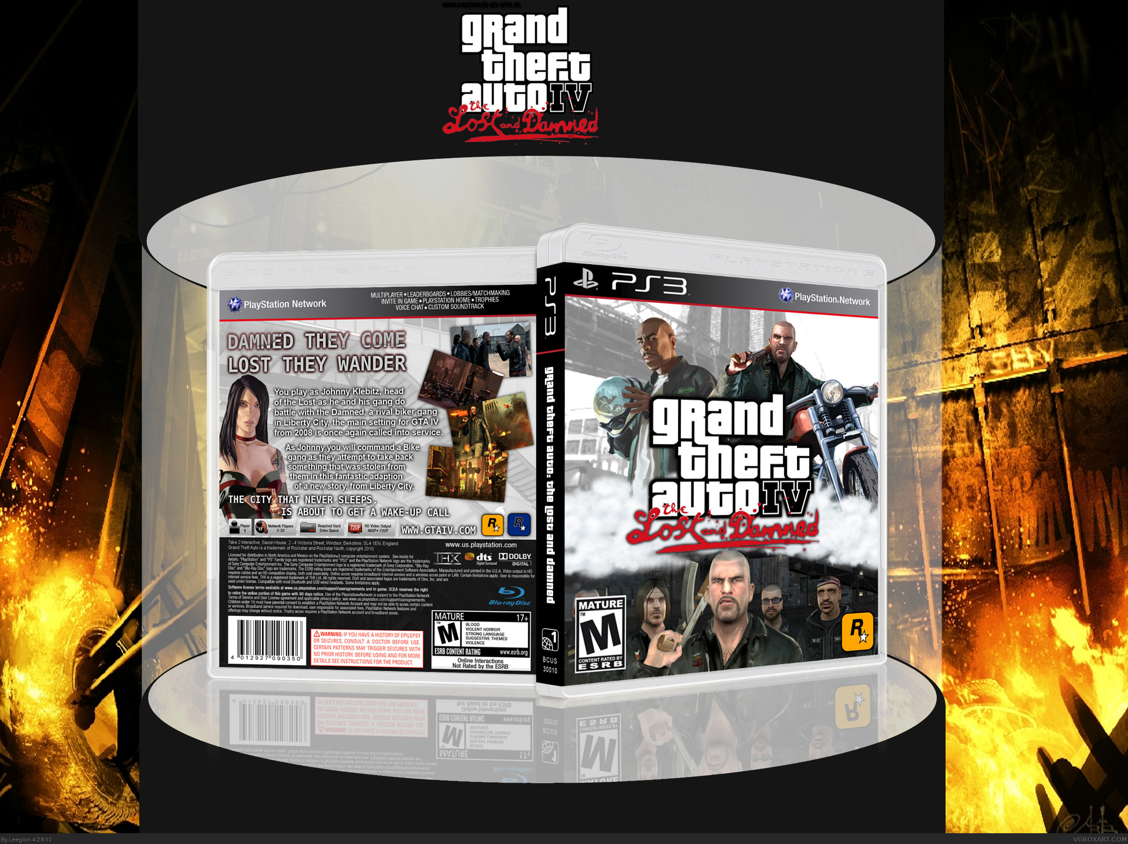 Grand Theft Auto IV: The Lost and Damned box cover