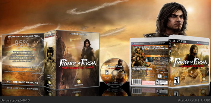 Prince of Persia: The Forgotten Sands box art cover