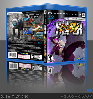 Super Street Fighter IV box art cover