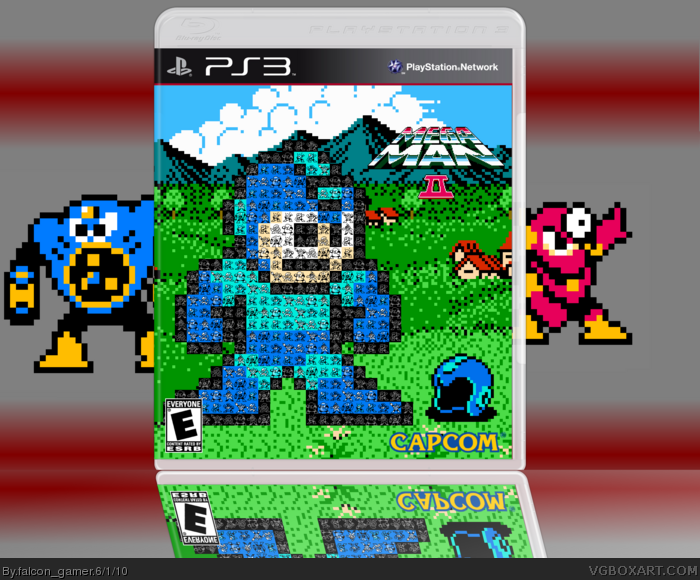 Megaman 2 HD box art cover