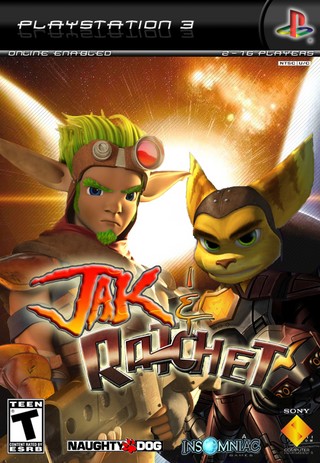 Jak and Ratchet box cover
