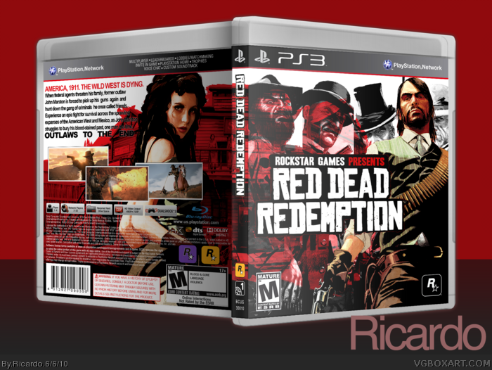 Red Dead Redemption box art cover