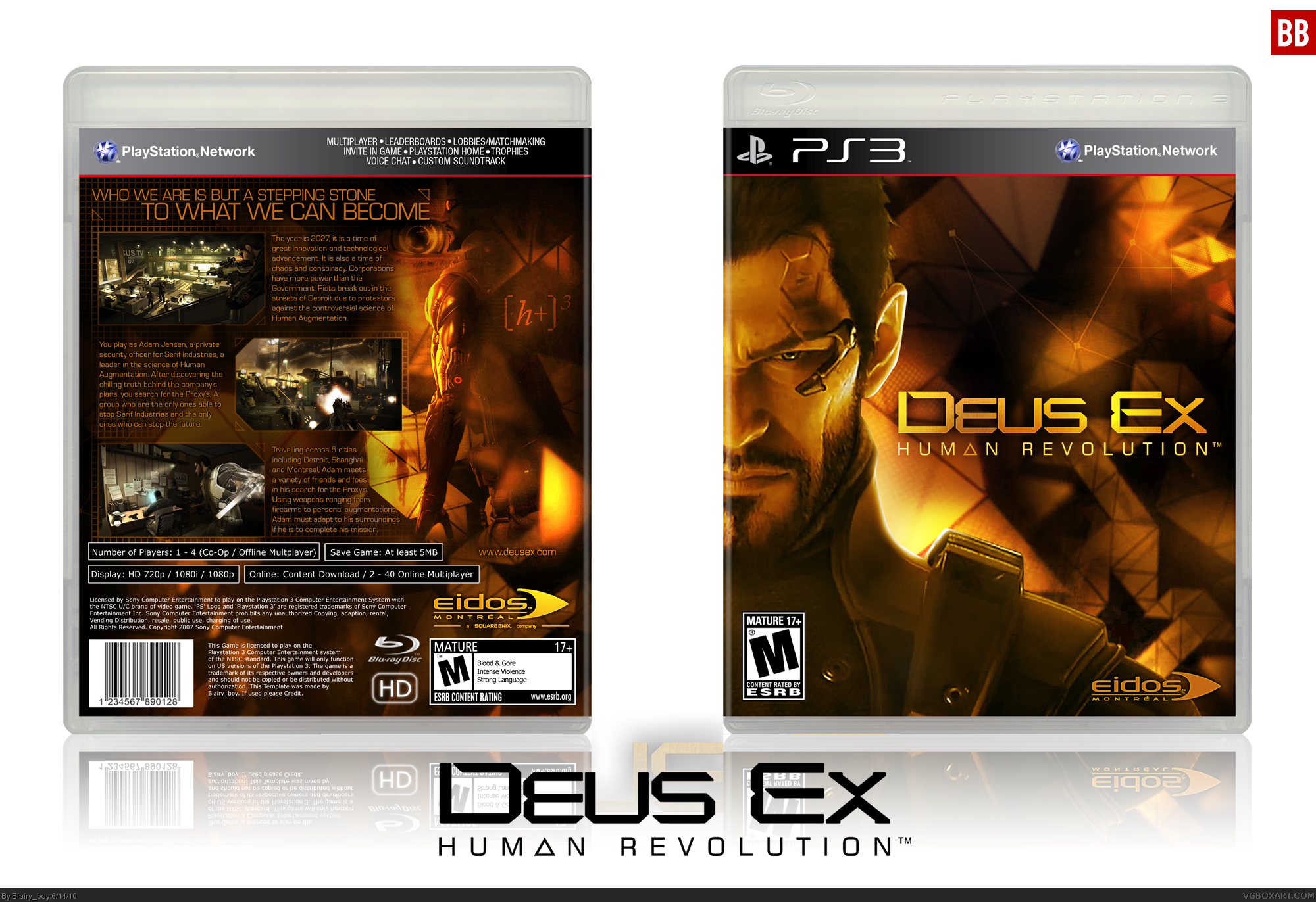 Deus Ex: Human Revolution box cover