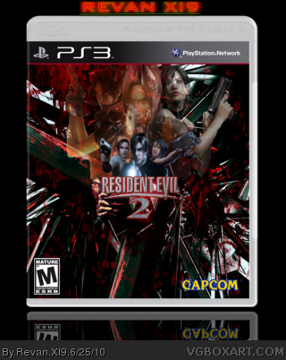 Resident Evil 2 REmake box art cover