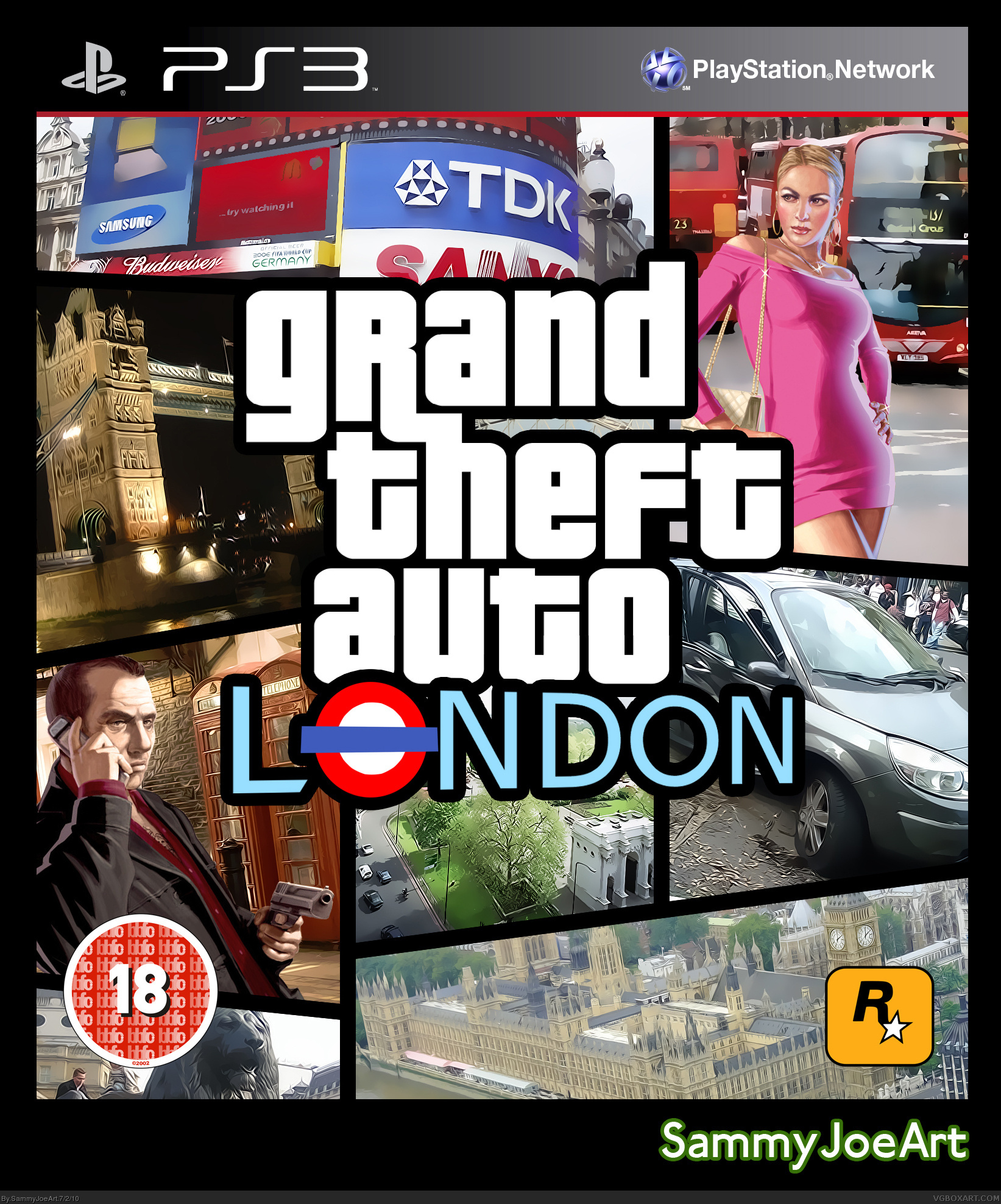 Grand Theft Auto: London box cover