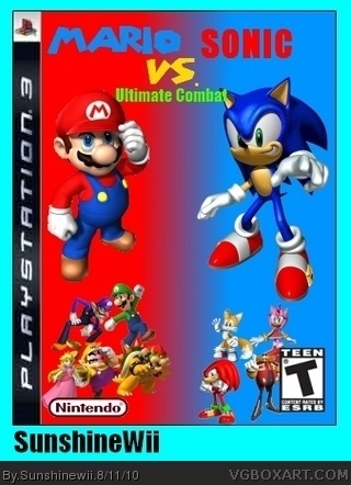 Mario vs. Sonic Ultimate Combat box cover