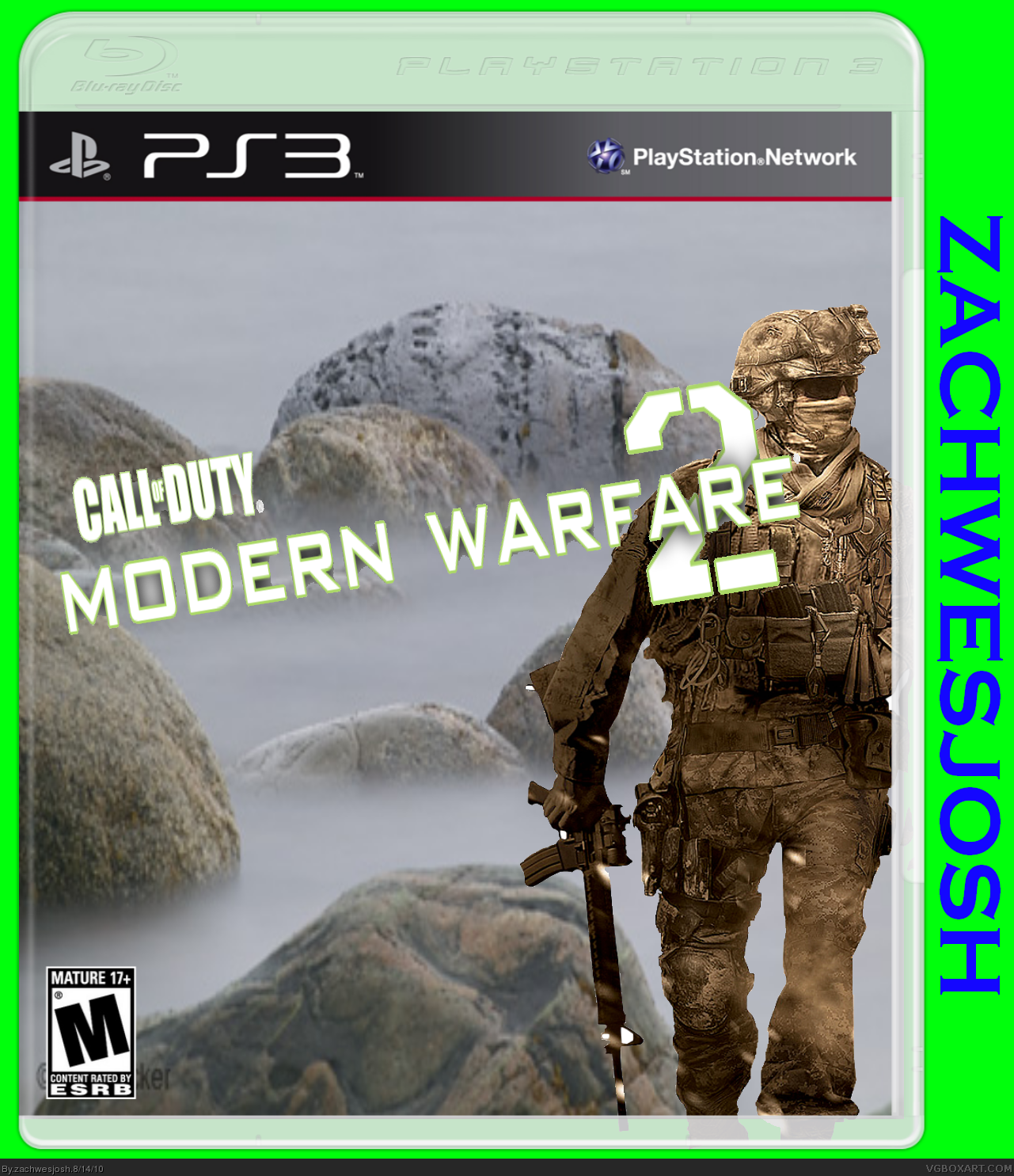 Call Of Duty:Modern WarFare 2 box cover
