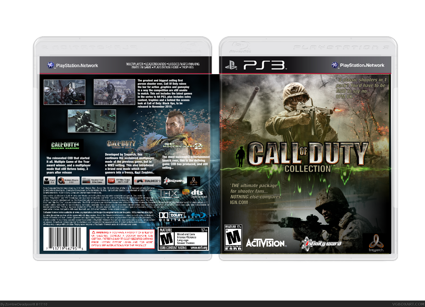 Call of Duty Collection box cover
