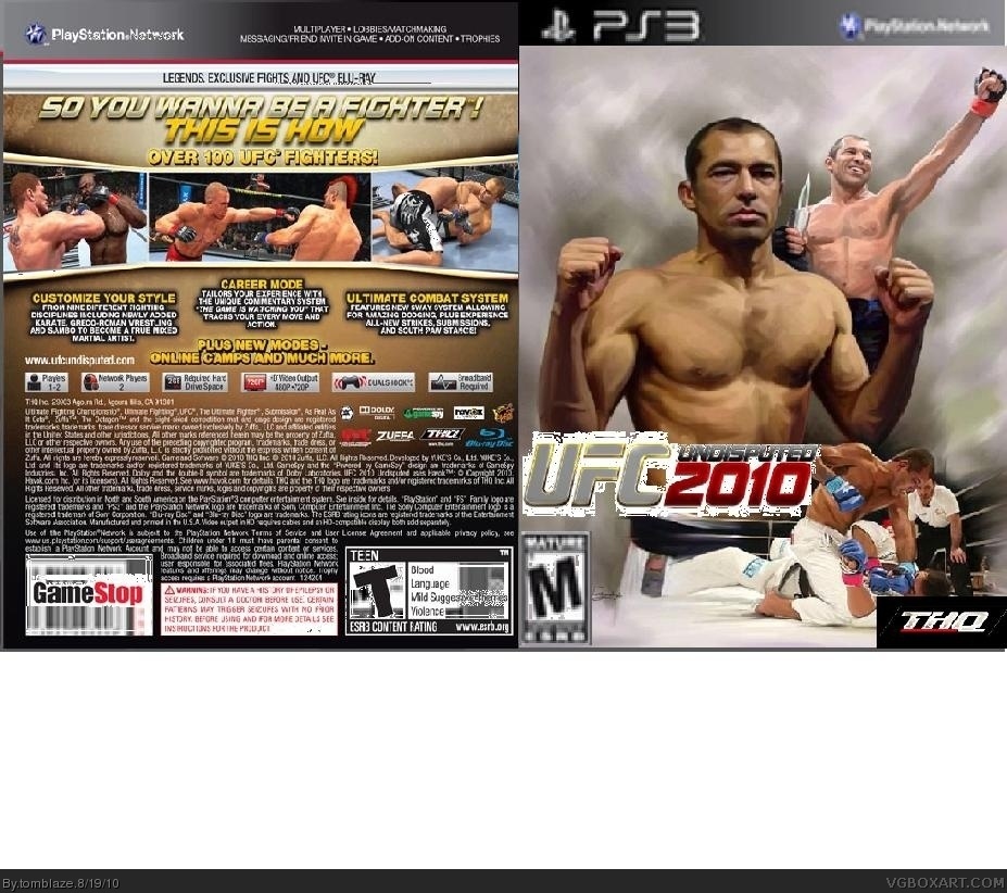 UFC 2010 box cover