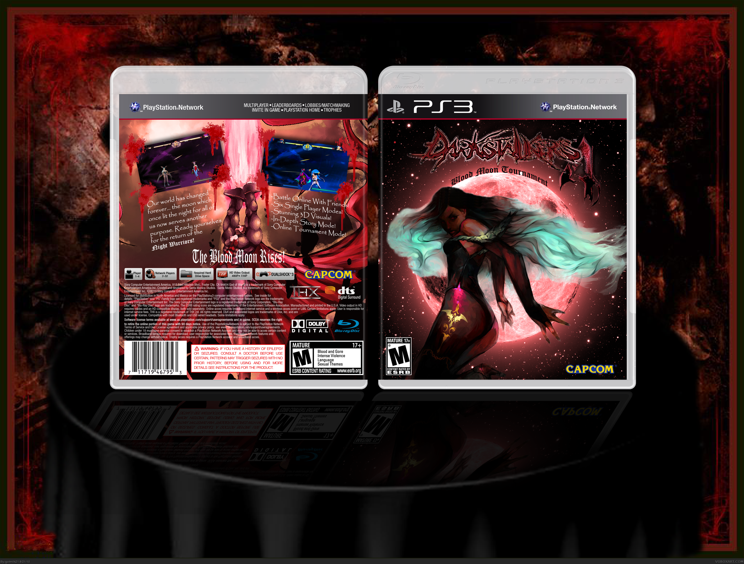 Darkstalkers 4: Blood Moon Tournament box cover