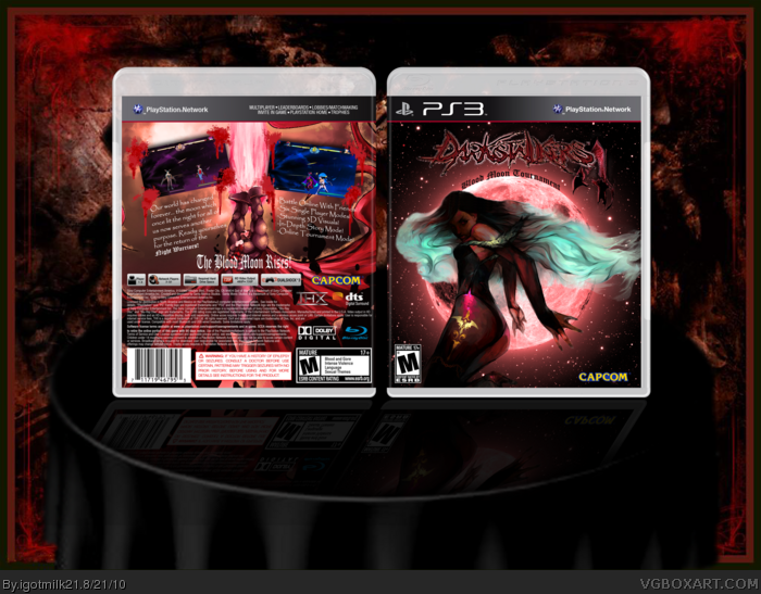 Darkstalkers 4: Blood Moon Tournament box art cover