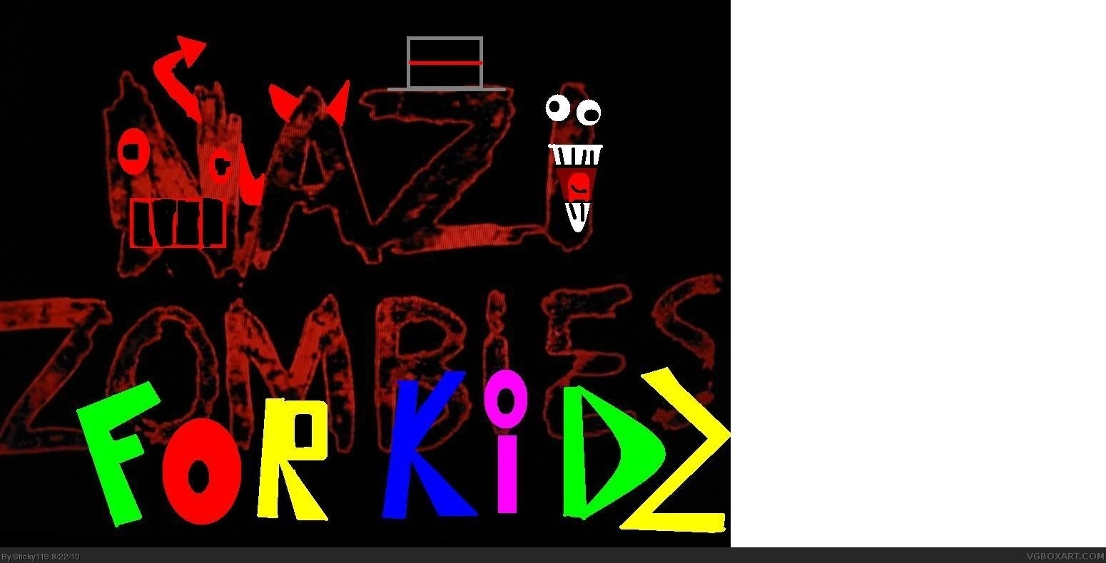 NAZI ZOMBIES FOR KIDS box cover